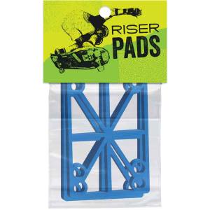 1/8" Hard Madrid Truck Riser Pads - Blue