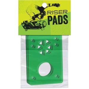 1/8" Soft Madrid Truck Riser Pads - Green