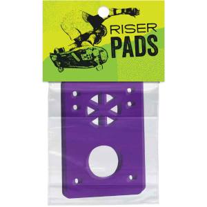 1/8" Soft Madrid Truck Riser Pads - Purple