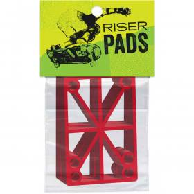 1/2" Hard Madrid Truck Riser Pads - Red