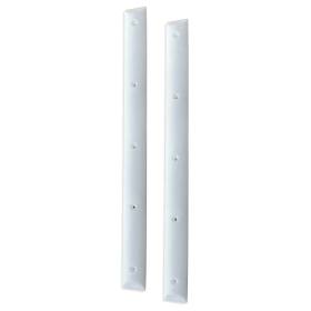 Opera Fatties Deck Rails - 12.75" x 1.25" White