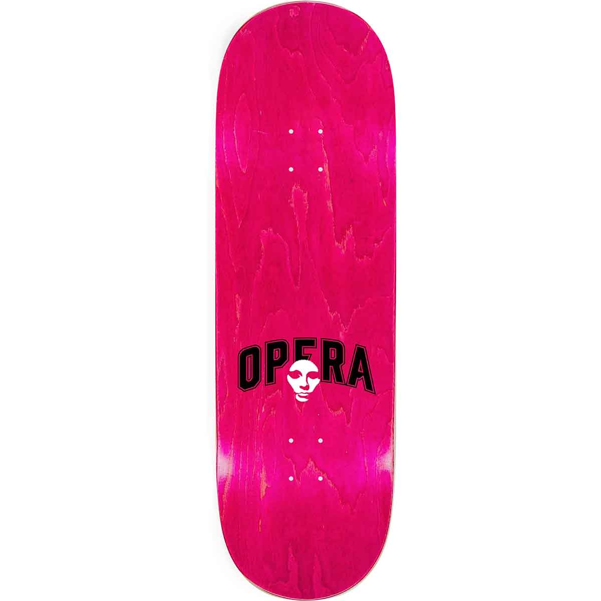 Opera Triple Torn Mask EX7 Skateboard Deck - Red/Orange/Yellow