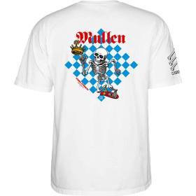 Powell Peralta Bones Brigade Series 17 Rodney Mullen T-Shirt - White - PRE-ORDER