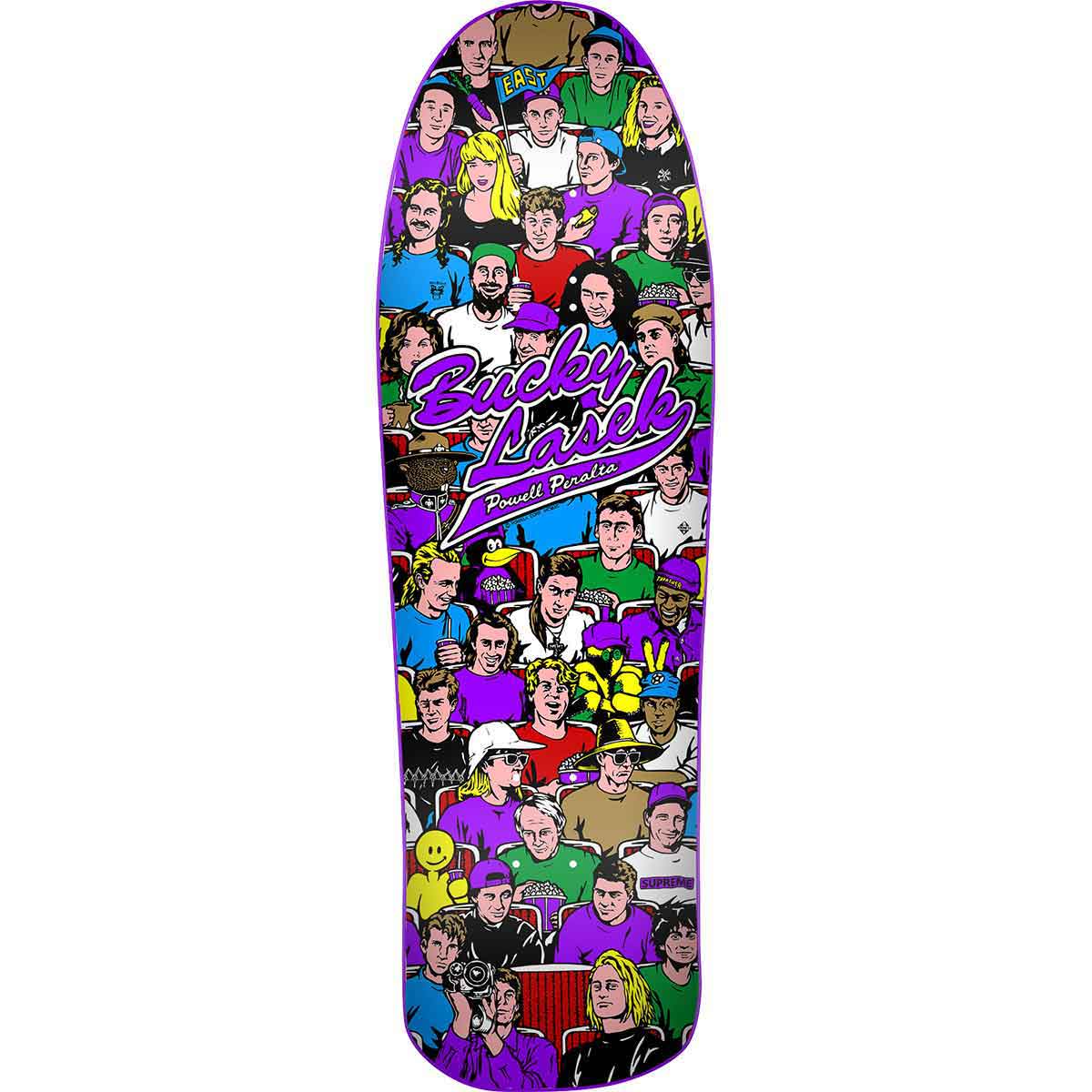 Powell Peralta Bucky Lasek Stadium Re-Issue Skateboard Deck