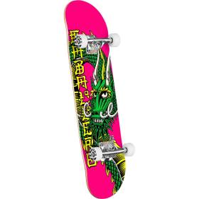 Powell Peralta Cab Ban This Birch Complete Skateboard - Pink 8.25x31.95