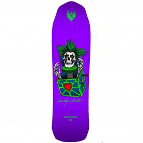 8.55x31.12 Powell Peralta Chris Hiett Flight Shaped Mini Deck - Purple - PRE-ORDER