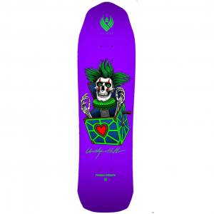 8.55x31.12 Powell Peralta Chris Hiett Flight Shaped Mini Deck - Purple - PRE-ORDER