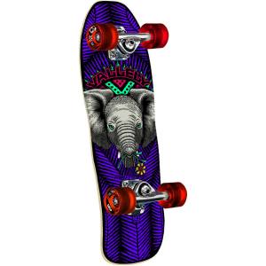 Powell Peralta Classic Cruiser Mike Vallely Baby Elephant Birch Complete Skateboard - Purple 8x26