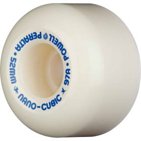 52mm x 36mm 97a Powell Peralta Dragon Formula Andy Anderson Pro Nano-Cubic Asymmetrical Wheels - Whi