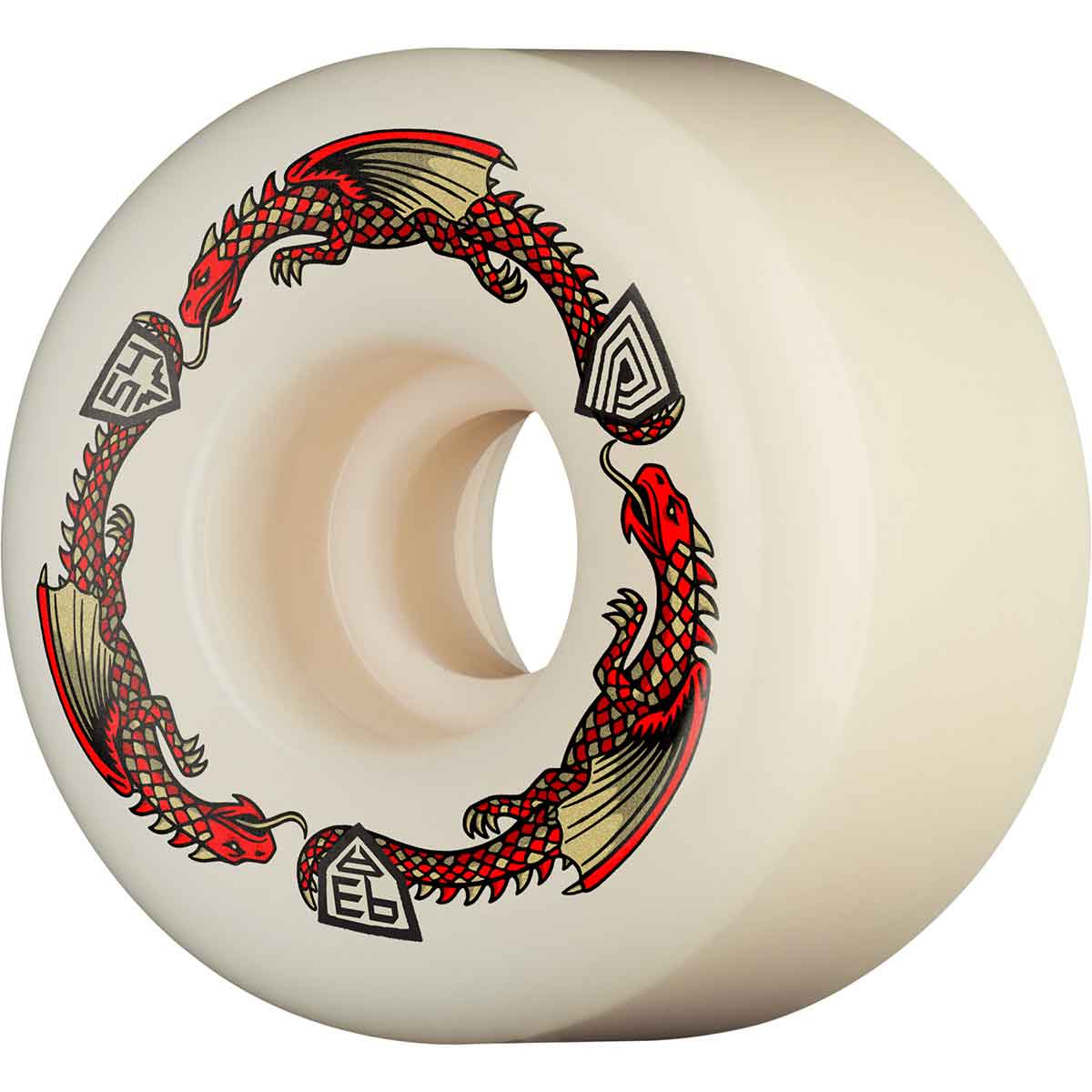 Powell Peralta Dragon Formula Red Dragon V7 Skateboard Wheels