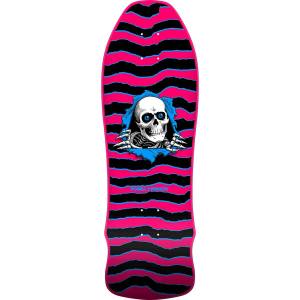 9.75x30 Powell Peralta Geegah Ripper Re-Issue Deck - Pink/Blue - PRE-ORDER