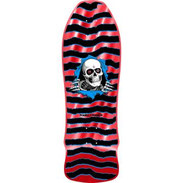 Powell Peralta Geegah Ripper Re-Issue Skateboard Deck - Red Foil