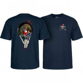 Powell Peralta Holiday 26 Reflection T-Shirt - Navy - PRE-ORDER