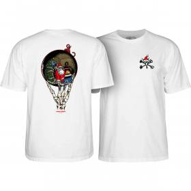 Powell Peralta Holiday 26 Reflection T-Shirt - White - PRE-ORDER