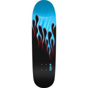 9.33x33.25 Powell Peralta Hot Rod Flames Re-Issue Deck - Light Blue Foil - PRE-ORDER