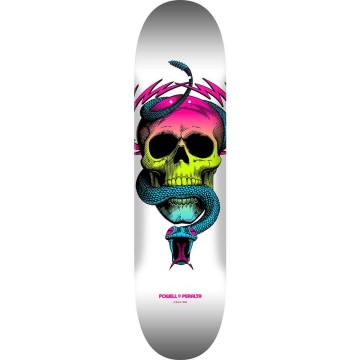 Powell Peralta McGill Skull & Snake Skateboard Deck - Lime Fade