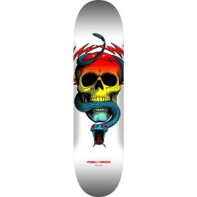 8.5x32.08 Powell Peralta McGill Skull & Snake Deck - Yellow Fade/White