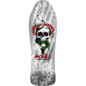 9.88x30.58 Powell Peralta Mike McGill Bones Brigade Series 17 Re-Issue Deck - White - LIMIT 1