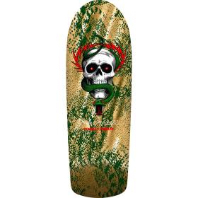 10x30.125 Powell Peralta Mike McGill OG Skull & Snake Re-Issue Deck - Green/Gold Foil PRE-ORDER