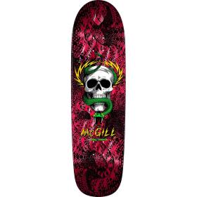 9.01x32.45 Powell Peralta Mike McGill Skull & Snake Pro Flight Shaped Deck - Red Foil