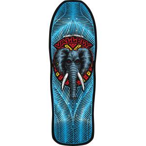 9.85x30 Powell Peralta Mike Vallely Elephant Re-Issue Deck - Blue Foil