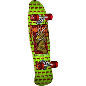 Powell Peralta Mini Cab Street Dragon Complete Skateboard - Lime 8x29.5
