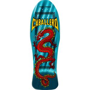 10x30 Powell Peralta OG Cab Chinese Dragon Re-Issue Deck - Turquoise Foil - PRE-ORDER