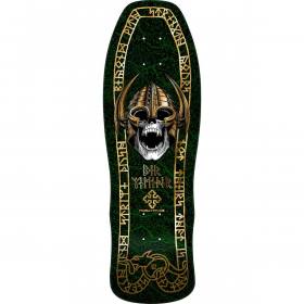 9.62x29.75 Powell Peralta OG Per Welinder Nordic Skull Re-Issue Deck - Gold Foil - PRE-ORDER