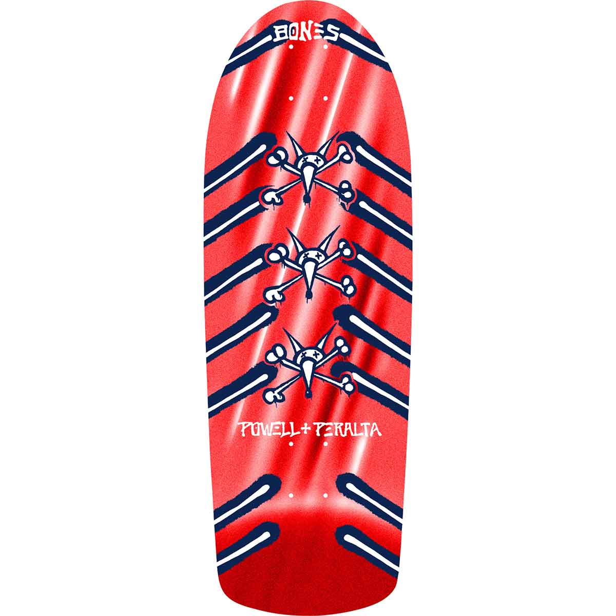 Powell Peralta OG Rat Bones Re-Issue Skateboard Deck - Red Foil