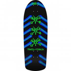 10x30 Powell Peralta OG Rat Bones Re-Issue Deck - Black/Neon Light - PRE-ORDER