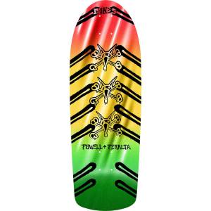 10x30 Powell Peralta OG Rat Bones Re-Issue Skateboard Deck - Rasta Foil PRE-ORDER