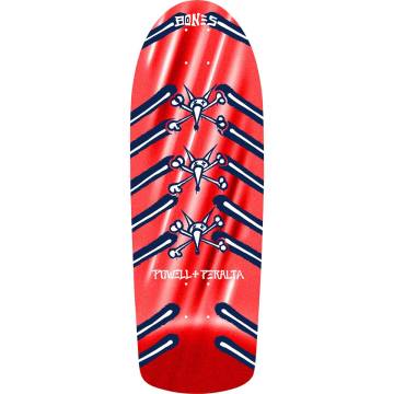 Powell Peralta OG Rat Bones Re-Issue Skateboard Deck - Red Foil