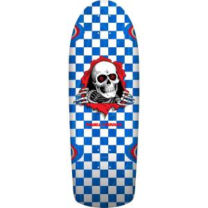 10x30 Powell Peralta OG Ripper Checker Re-Issue Deck - Blue Stain PRE-ORDER