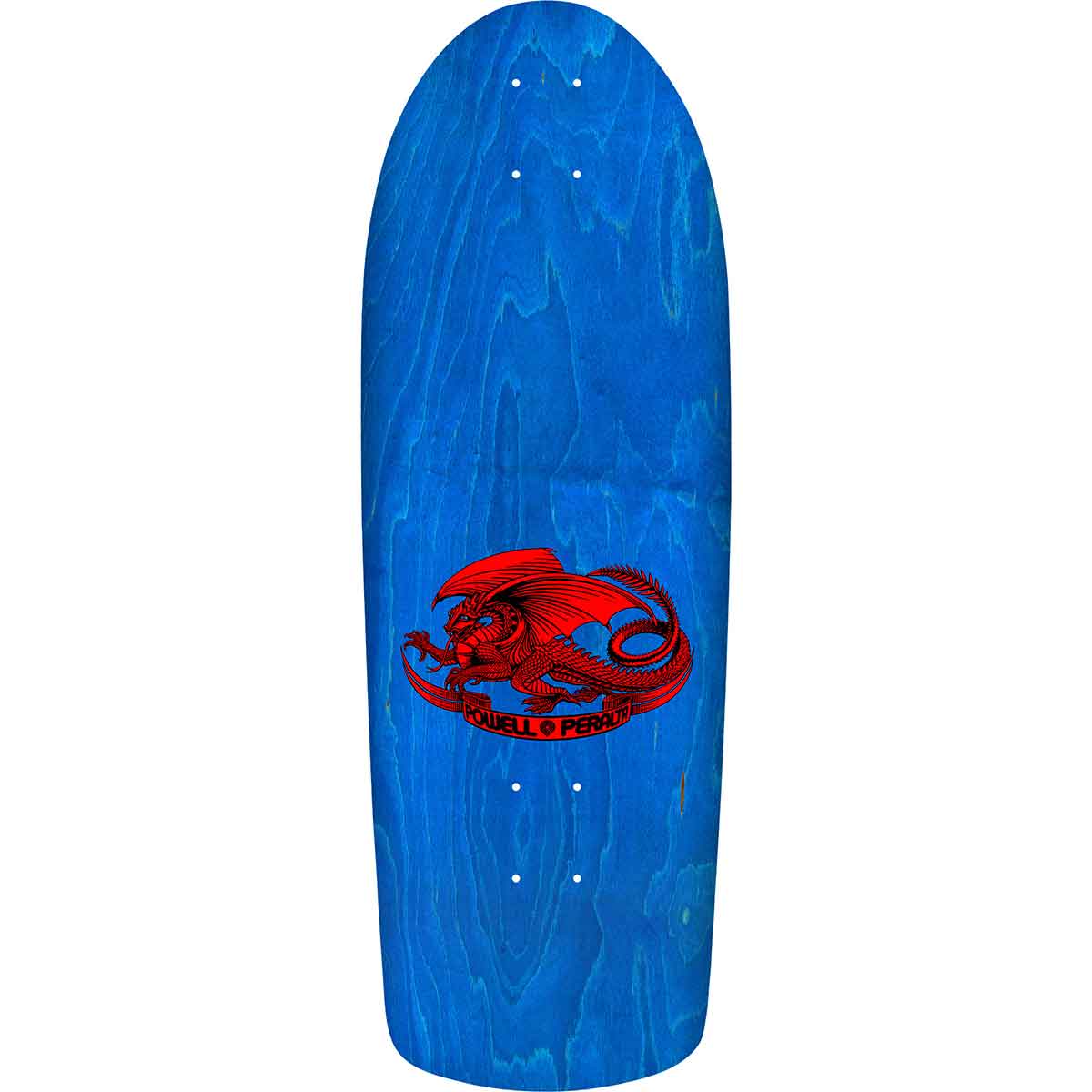 Powell Peralta OG Ripper Checker Re-Issue Skateboard Deck - Blue