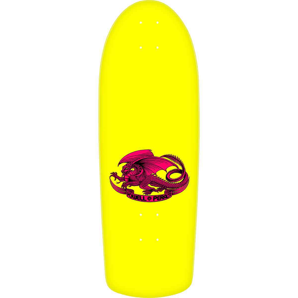 Powell Peralta OG Ripper Re-Issue Skateboard Deck - Yellow/Black