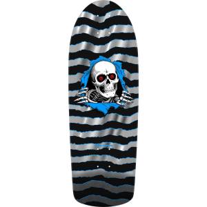10x30 Powell Peralta OG Ripper Re-Issue Deck - Black/Silver Foil PRE-ORDER