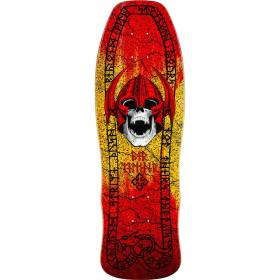 9.62x29.75 Powell Peralta Per Welinder Nordic Skull Re-Issue Deck - Red/Yellow Fade