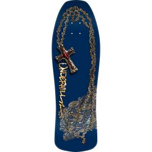 9.9x31.03 Powell Peralta Ray Underhill Cross Re-Issue Deck - Navy/Gold Foil PRE-ORDER