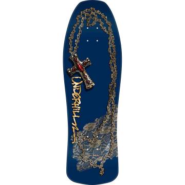 Powell Peralta Ray Underhill Cross Re-Issue Skateboard Deck - Navy