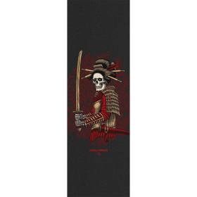 10.5x33 Powell Peralta Sakura Yosozumi Onna-Bugeisha Premium Printed Griptape - Black