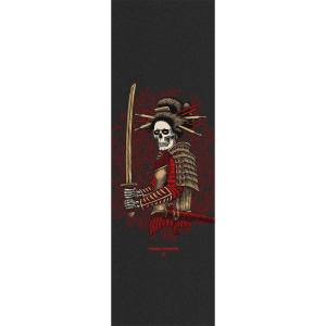 10.5x33 Powell Peralta Sakura Yosozumi Onna-Bugeisha Premium Printed Griptape - Black