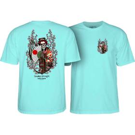Powell Peralta Sakura Yosozumi Samurai T-Shirt - Celadon