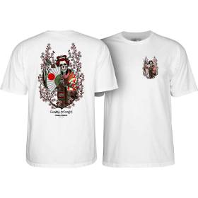 Powell Peralta Sakura Yosozumi Samurai T-Shirt - White