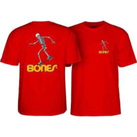 Powell Peralta Skeleton 3 T-Shirt - Red