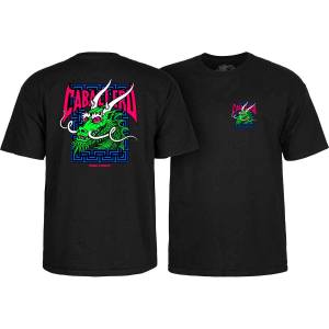 Powell Peralta Cab Street Dragon T-Shirt - Blacklight