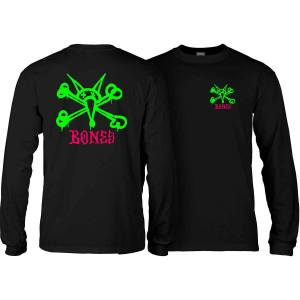 Powell Peralta Rat Bones Long Sleeve T-Shirt - Blacklight