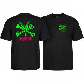 Powell Peralta Rat Bones T-Shirt - Blacklight