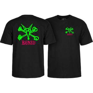 Powell Peralta Rat Bones T-Shirt - Blacklight