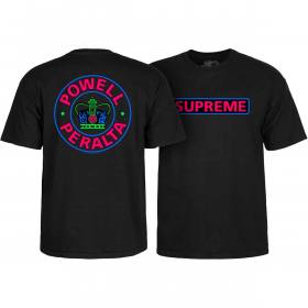 Powell Peralta Supreme T-Shirt - Blacklight