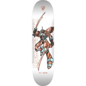 8.25x31.95 Powell Peralta Steve Caballero Gundam Flight 243 Deck - White/Copper